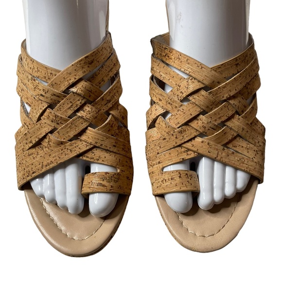 Donald J Pliner strappy brown sandals sz 8.5M - Picture 14 of 16